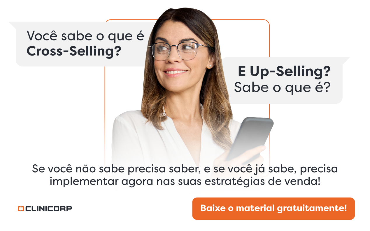 Modelos de script para Cross-Selling e Up-Selling de serviços odontológicos. 