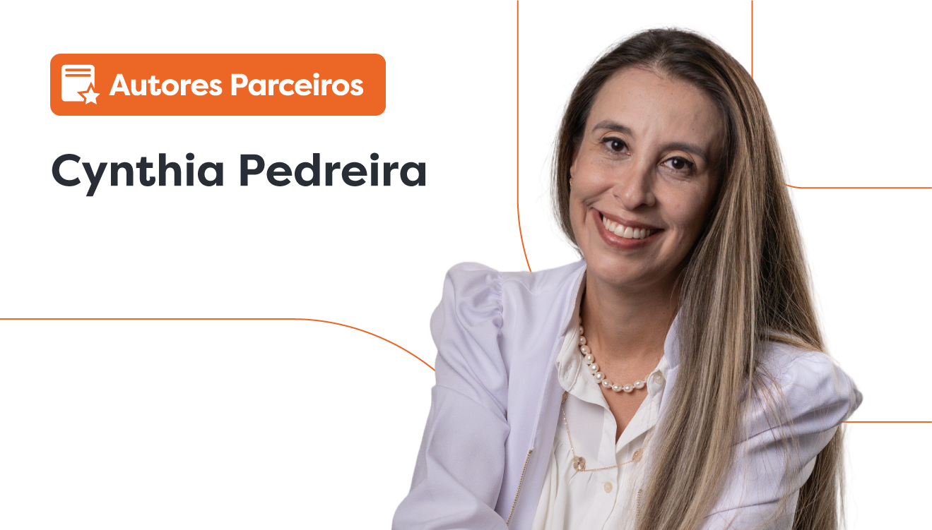 foto da parceira Clinicorp Cynthia Pedreira. Ela é Especialista em Odontopediatria, aleitamento materno, Ortodontia, habilitada em laserterapia e com aperfeiçoamento em Ortopedia Funcional dos Maxilares.