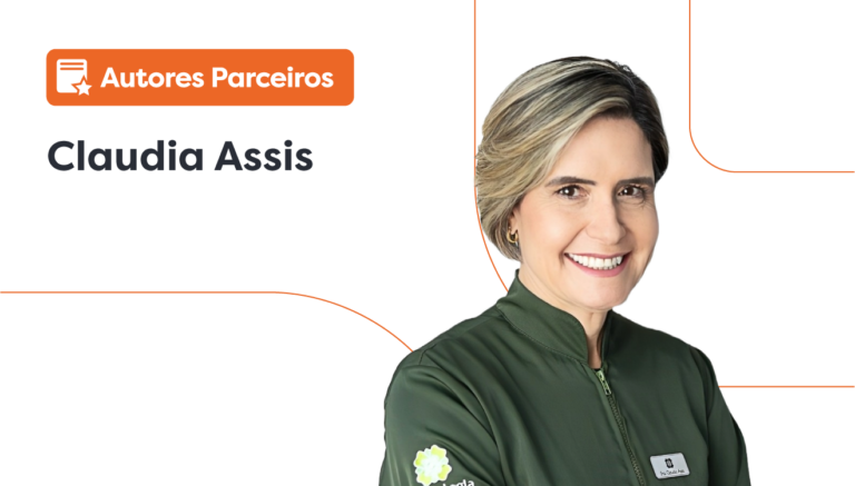 Foto da parceira Clinicorp, Claudia Assis que é CEO da Odontologia Integrada Dra. Claudia Assis. Formada em Administração de Empresas, especialista em Prótese com residência nos EUA.